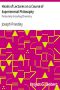 [Gutenberg 37682] • Heads of Lectures on a Course of Experimental Philosophy: Particularly Including Chemistry